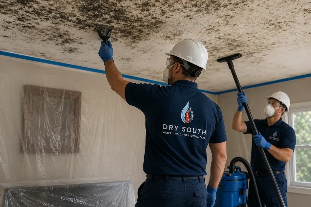 Ceiling Mold Removal