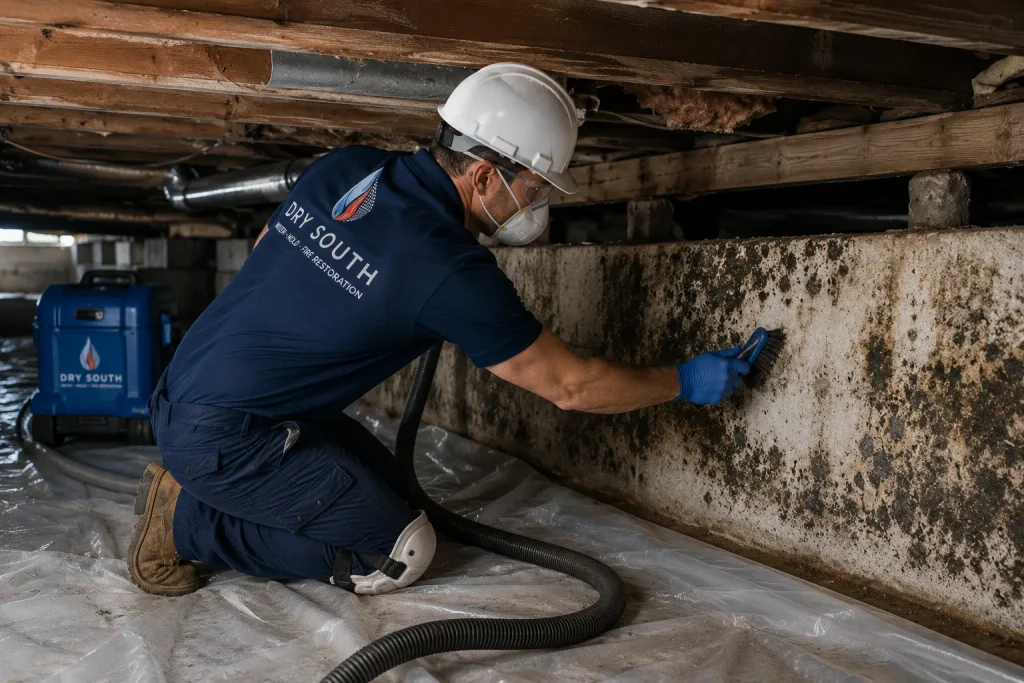Crawl Space Mold Removal